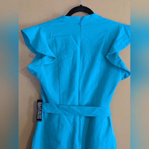 Ruffled Sleeves Jumpsuit, Size Small - Picture 4 of 11